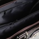 Сумка женская на молнии, 1 отдел, наружный карман, длинный ремень, цвет асфальт - Фото 5