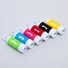 Контейнер с пакетами для уборки за собаками с фонариком (15 пакетов), 9.8×3.8×3.8 см, микс - Фото 7