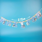 Гирлянда на ленте «Мне 1 год», с 12 карточками для фото, Микки Маус и друзья - Фото 3