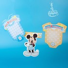 Гирлянда на ленте «Мне 1 год», с 12 карточками для фото, Микки Маус и друзья - Фото 6