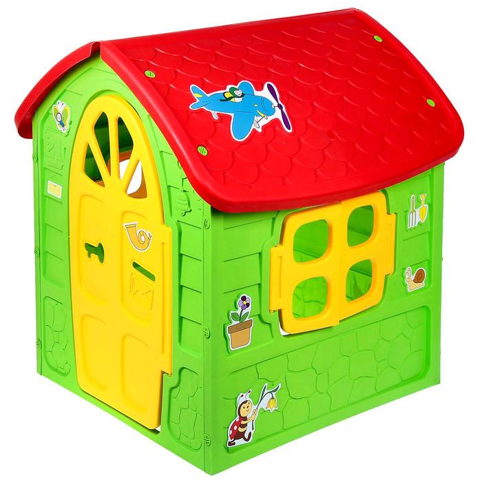 Детский игровой домик, цвет зелёный - Фото 1