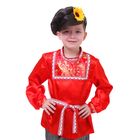 Русский народный костюм "Хохлома" для мальчика, р-р 72, рост 140 см - Фото 2