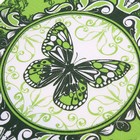 Полотенце "Доляна" Бабочка 35х60 см, 100% хлопок,162г/м2 - Фото 3