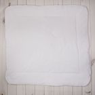 Конверт-одеяло с вышивкой, размер 90*90 см, цвет белый 2157 Бел - Фото 6