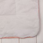 Конверт-одеяло с вышивкой, размер 90*90 см, цвет персиковый 2157 Персик - Фото 5