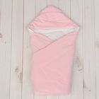 Конверт-одеяло с вышивкой, размер 90*90 см, цвет розовый 2157 Роз - Фото 1
