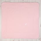 Конверт-одеяло с вышивкой, размер 90*90 см, цвет розовый 2157 Роз - Фото 6