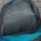 Рюкзак молодёжный "Классика", отдел на молнии, 4 наружных кармана, 2 боковые сетки, с пеналом, цвет серый/синий - Фото 3
