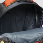 Рюкзак молодёжный "Классика", отдел на молнии, 4 наружных кармана, 2 боковые сетки, с пеналом, цвет серый/оранжевый - Фото 5