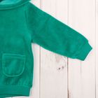 Комплект детский (толстовка с капюшоном, брюки), рост 62-68 см, цвет серый 585-AZ_М - Фото 4