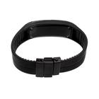 Часы наручные электронные "Скайер", застежка на магните, l-25 см, черные - Фото 4