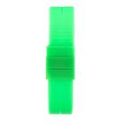 Часы наручные электронные "Скайер", застежка на магните, l-25 см, светло-зеленые - Фото 4