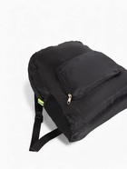 Рюкзак складной на молнии, с сетчатыми карманами, размер 31×11×39 см, чёрный - Фото 6