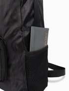 Рюкзак складной на молнии, с сетчатыми карманами, размер 31×11×39 см, чёрный - Фото 7