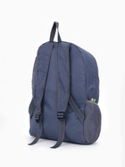 Рюкзак складной на молнии, с сетчатыми карманами, размер 32×10×41 см, синий - Фото 5