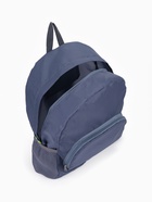 Рюкзак складной на молнии, с сетчатыми карманами, размер 32×10×41 см, синий - Фото 6