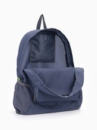 Рюкзак складной на молнии, с сетчатыми карманами, размер 32×10×41 см, синий - Фото 7