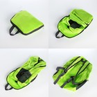 Рюкзак складной, отдел на молнии, наружный карман, 2 боковых кармана, цвет зелёный - Фото 8
