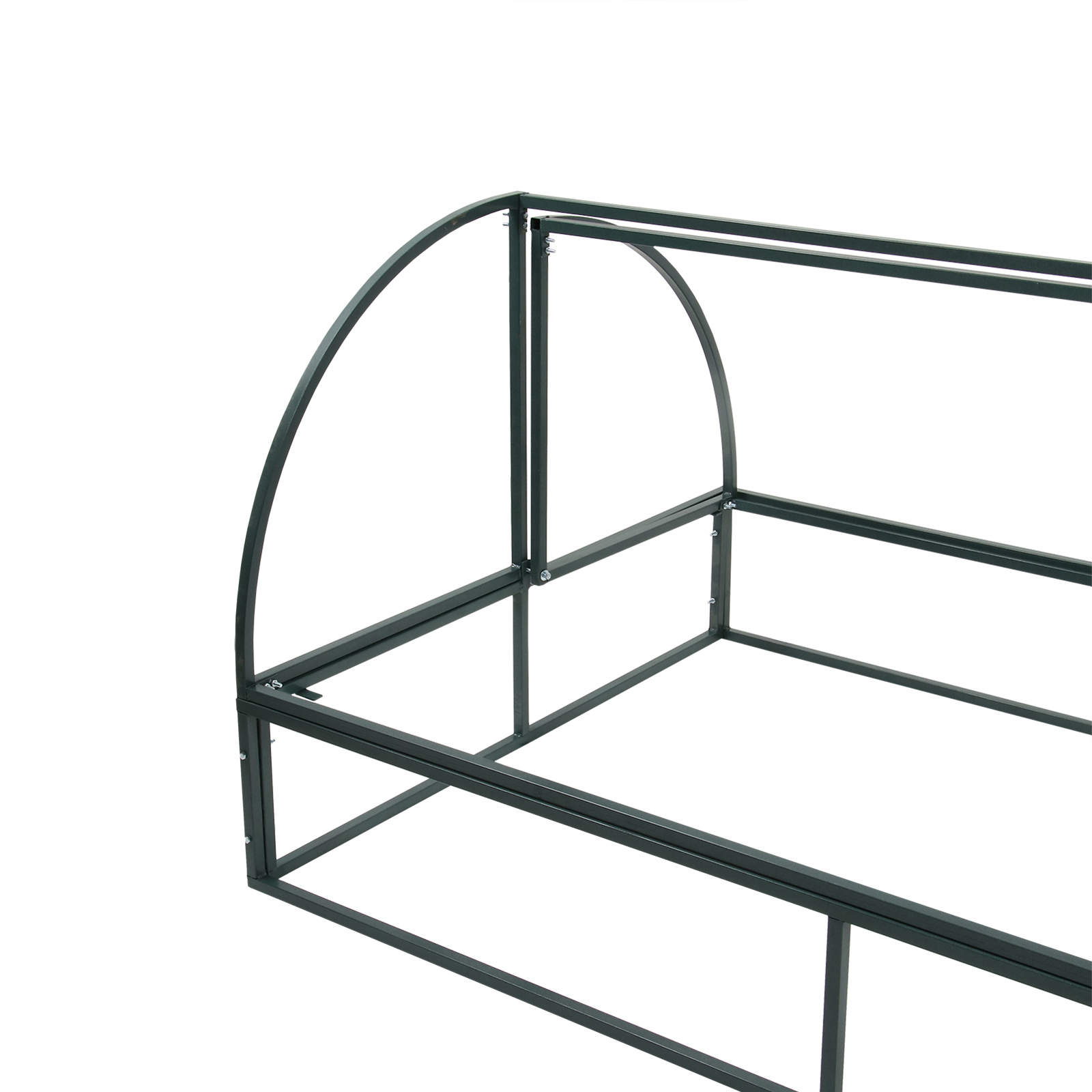Каркас под магазин. Каркас теплицы хлебница. Дуга оцинкованная для теплицы 3 м профиль 25x25. Хранение теплицы на складе. Каркас оптом.