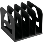 Лоток для журналов и бумаг «Стамм», сборный, 4 отделения, чёрный - Фото 4