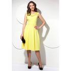 Платье женское, размер 52, цвет жёлтый П-419/2 - Фото 1