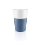 Чашки для латте, 2 шт., 360 мл, лунно-голубой - Фото 1