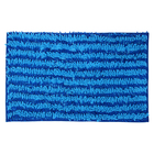 Коврик «Букли полосатые», 50×80 см, цвет сине-голубой - Фото 1