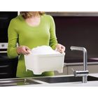 Контейнер для мытья посуды Joseph Joseph Wash&Drain, цвет серый - Фото 3