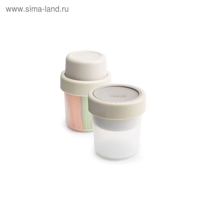 Ланч-бокс для перекусов Joseph Joseph GoEat, цвет серый - Фото 1