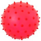 Мяч массажный, d=8 см, 15 г, цвет МИКС - фото 3450224