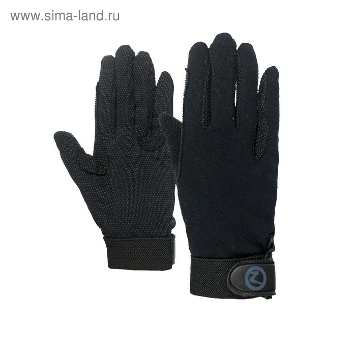 Перчатки Horze Basic, черные, L - Фото 1
