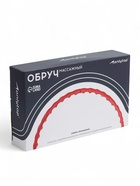 Обруч массажный ONLYTOP, d=98 см, разборный, разноцветный - Фото 9