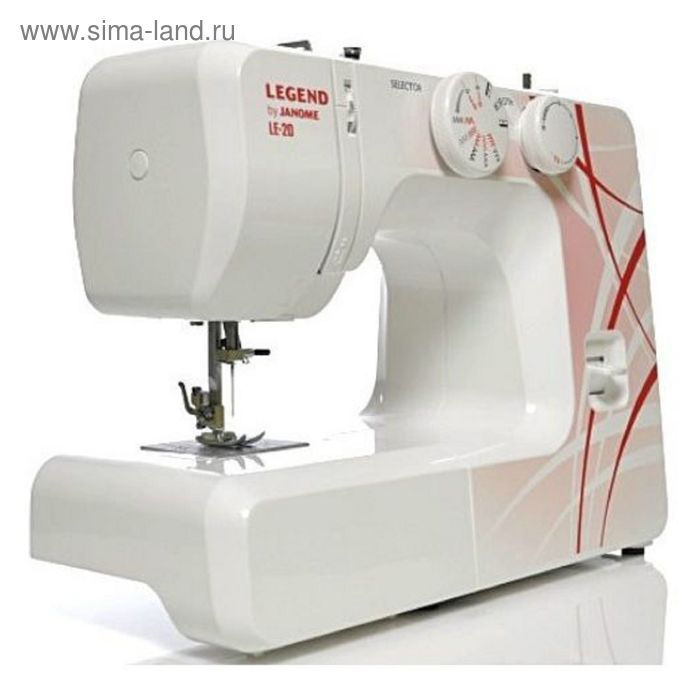 Швейная машина Legend by Janome LE20, 15 операций, потайная, эластичная строчка - Фото 1