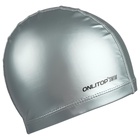 Шапочка для плавания взрослая ONLYTOP Swim «Классика», нейлон, обхват 54-60 см, цвета МИКС - Фото 12