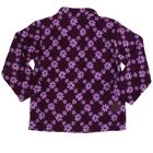 Кофта  для девочки "Крошка Я" Фиолетовые цветы, рост 98-104 см, флис - Фото 6