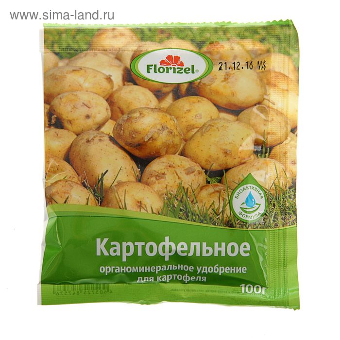 Удобрение органоминеральное Картофельное Florizel, 100 г - Фото 1