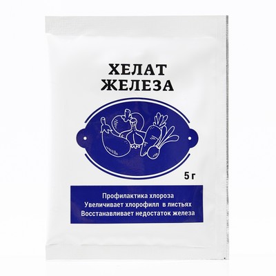 Хелат железа Зеленое сечение, 5 г