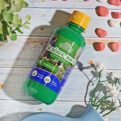 Зеленое мыло с пихтовым экстрактом, «Ивановское», 0.25 л