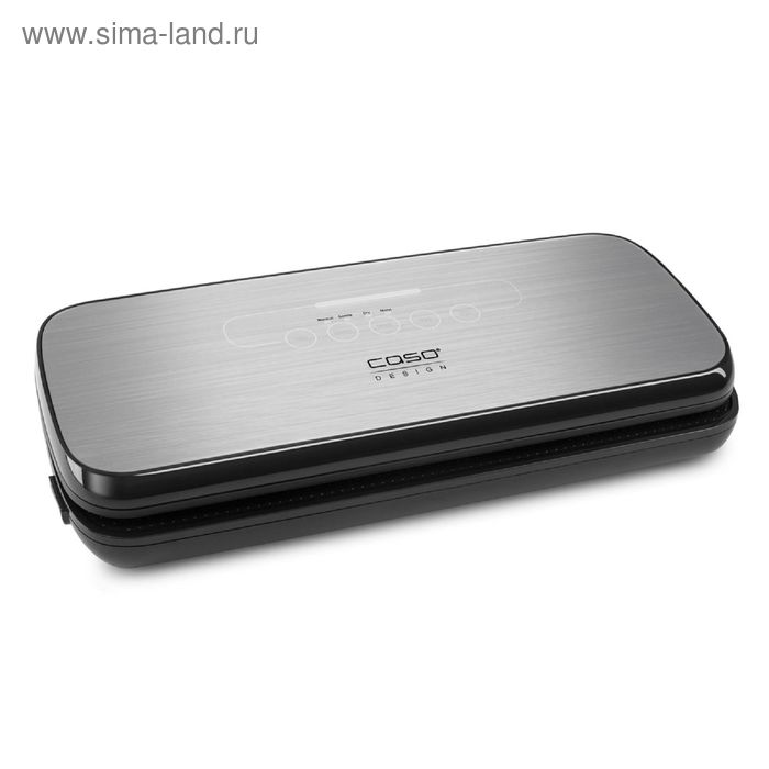 Вакуумный упаковщик Caso TouchVAC, 110 Вт, пакеты, серебристо-чёрный - Фото 1