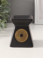 Аромалампа для эфирных масел «Монета», керамика, 8×7.5×7.5 см, МИКС - Фото 2