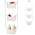 Органайзер для душа Bask, белый - Фото 1