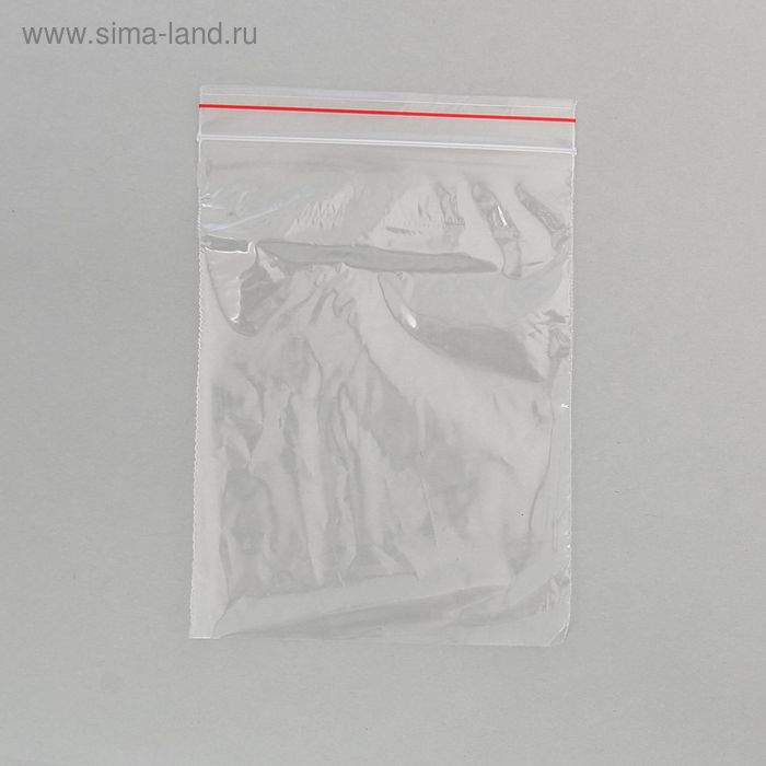 Пакет zip lock 9 х 13 см, 50 мкм - Фото 1