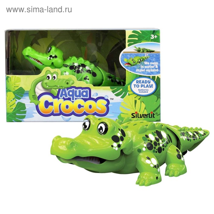 Аква-игрушка «Крокодильчик», цвета МИКС - Фото 1