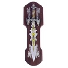 УЦЕНКА Панно на стену «Макет оружия: сувенирный меч на планшете. Лезвие резное», 41×16.5 см - Фото 1