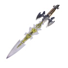 УЦЕНКА Панно на стену «Макет оружия: сувенирный меч на планшете. Лезвие резное», 41×16.5 см - Фото 3