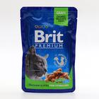 Влажный корм Brit Premium для стерилизованных кошек, курица, пауч 100 г - фото 9722151