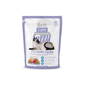 Сухой корм Brit Care Cat Lilly Sensitive Digestion для кошек с чувствительным пищеварением, 400 г