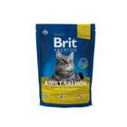 Сухой корм Brit Premium Сat adult salmon для кошек, лосось, 1.5 кг - Фото 3