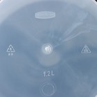 Кашпо для цветов со вставкой Santino «Арте», 1.2 л, пластик, прозрачное - Фото 5