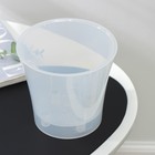 Кашпо для цветов со вставкой Santino «Арте», 2 л, пластик, прозрачное - Фото 2